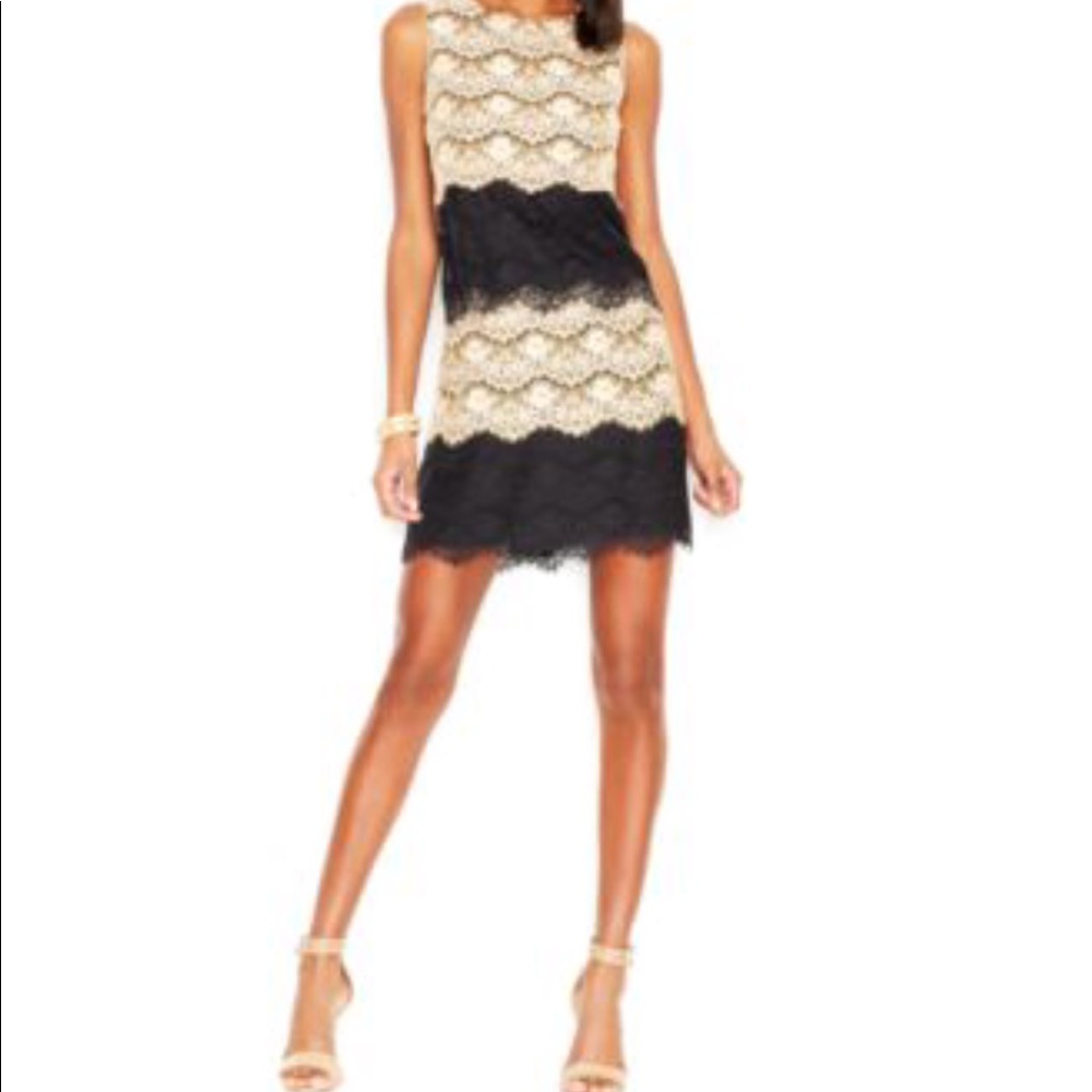 Jessica Simpson lace tiered dress
